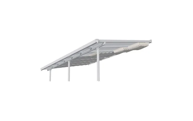 3m X 4.25m Palram Canopia Patio Cover Roof Blinds - White