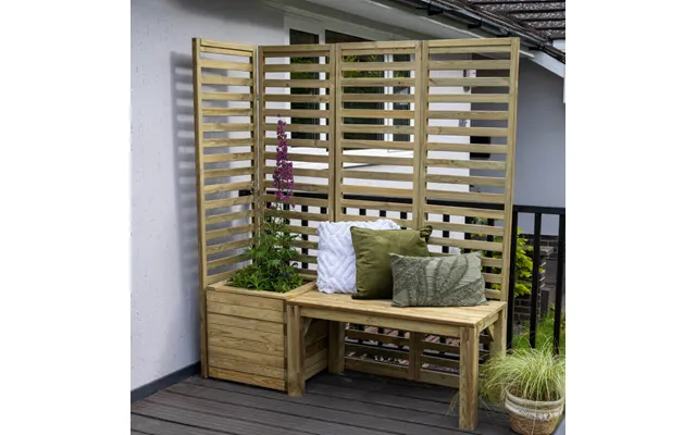 5' X 1'9 Forest Modular Wooden Garden Seating Set Number 1 1 product image