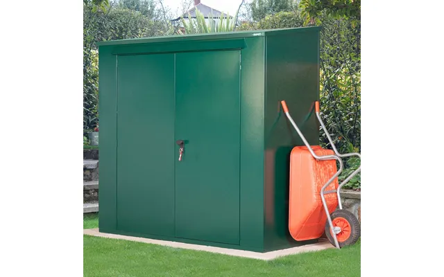 7'2 X 3' Asgard Trojan Plus Metal Shed & Bike Shed Combo 2.2m X 0