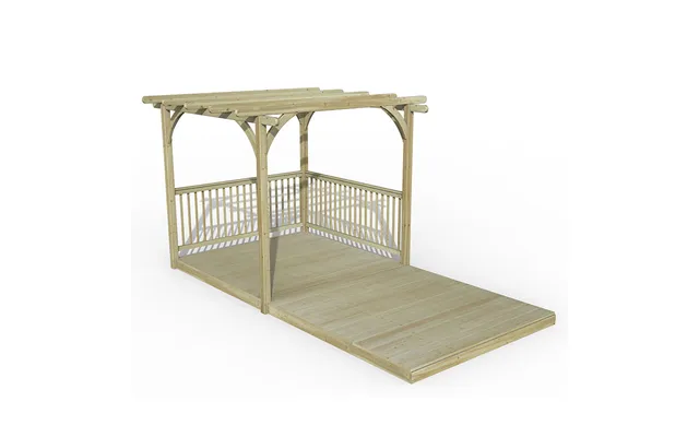 8' X 16' Forest Pergola Deck Kit No. 5 2.4m X 4.8m