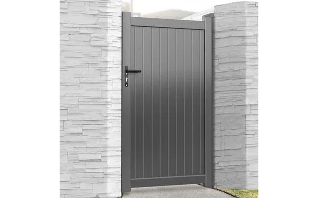 Devon Premium Metal Side Gate - Grey