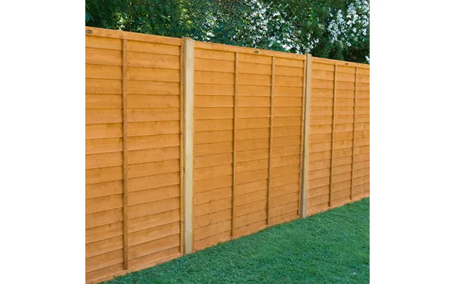 Forest 6' X 5' Straight Cut Overlap Fence Panel 1.83m X 1.52m