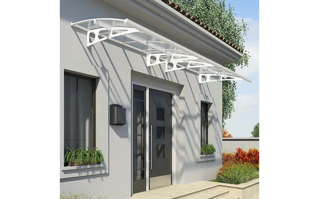 Palram Canopia Bordeaux 4460 White Door Canopy