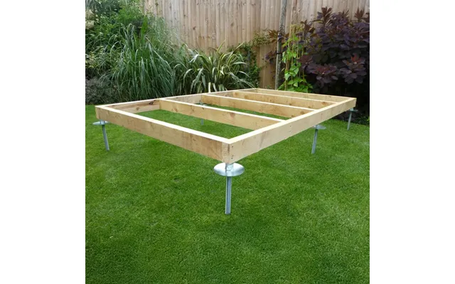 Quickjack Adjustable Shed Base System For Soft Surfaces - Kit 5