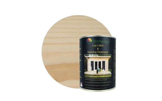 Timmersol Clear Log Cabin & Decking Treatment 5 Litres
