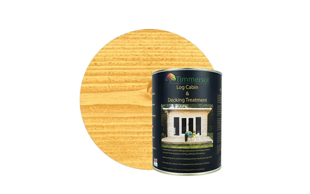 Timmersol Siberian Larch Log Cabin & Decking Treatment 5 Litres