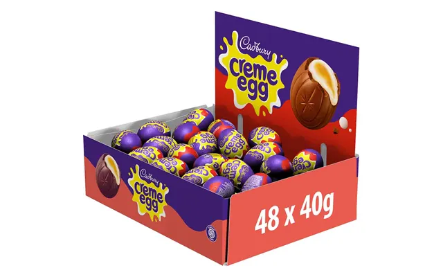 Cadbury Chocolate Creme Egg 40g Box Of 48