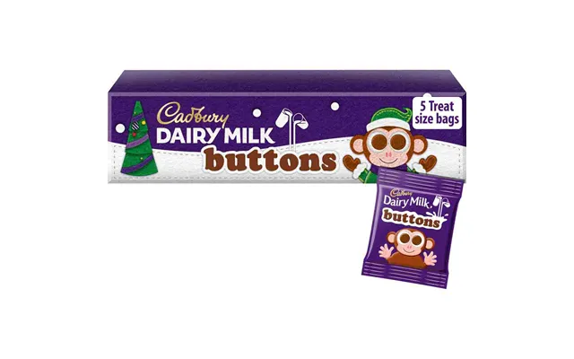 Cadbury Dairy Milk Chocolate Buttons Tube 72g