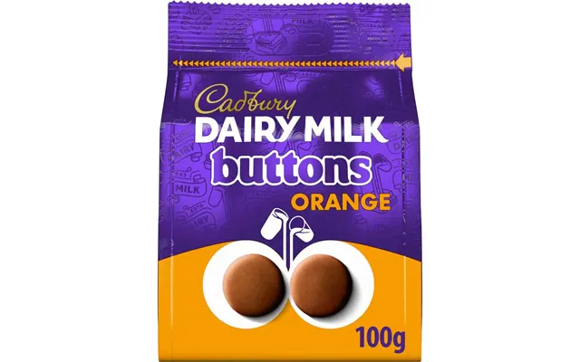 Cadbury Dairy Milk Orange Buttons Bag 100g