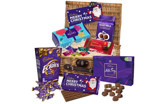 Cadbury Merry Christmas Chocolate Basket