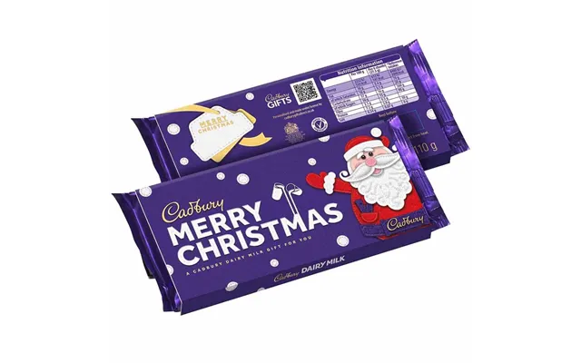 Cadbury Merry Christmas Dairy Milk Chocolate Bar 110g
