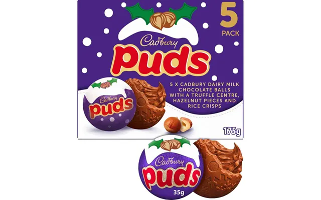 Cadbury Milk Chocolate Puds Box 5 Pack