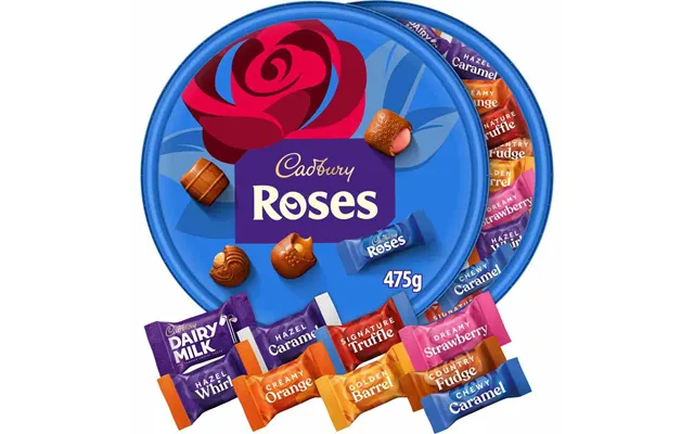 Cadbury Roses Milk Chocolate Tub 475g