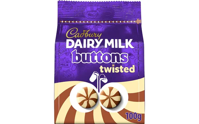 Cadbury Twisted Buttons Bag 100g