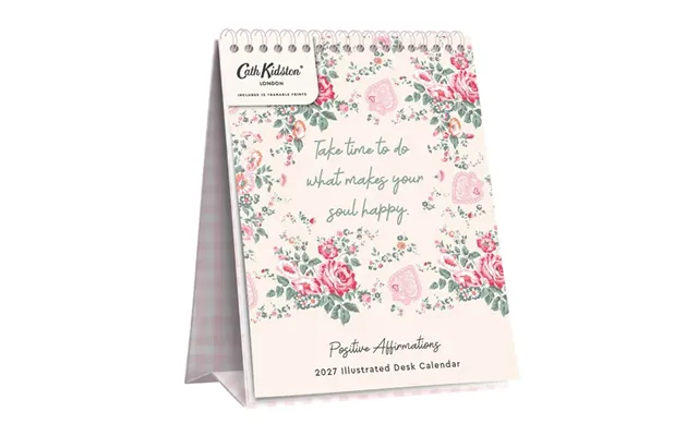 Cath Kidston - Positive Affirmations Easel Desk Calendar 2027