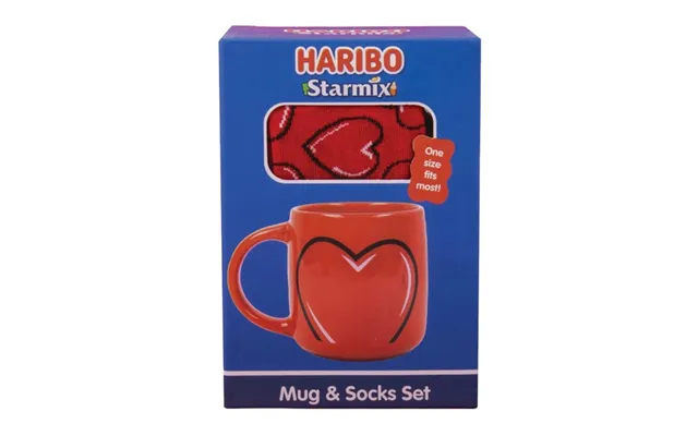 Haribo Heart Mug & Sock Set