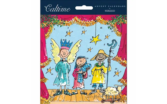 Quentin Blake Nativity Mini Traditional Advent Card