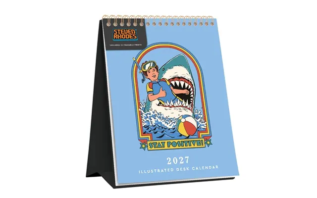 Steven Rhodes Easel Desk Calendar 2027