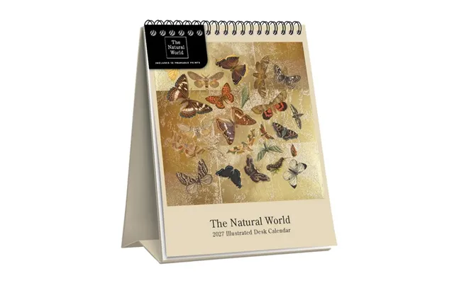 The Natural World Easel Desk Calendar 2027