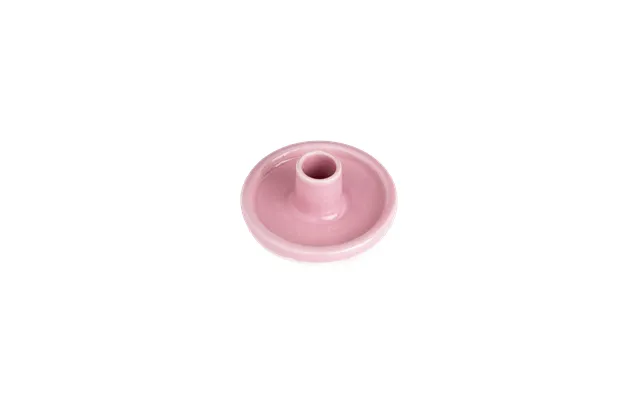 Ceramic Candle Holders - Pink