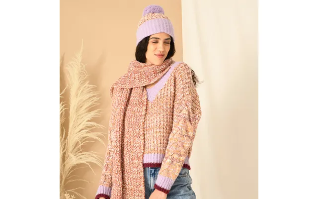 Florence Chunky Scarf - Lilac