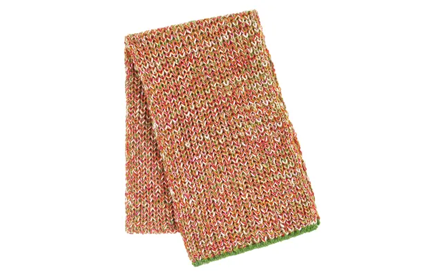 Florence Twist Oversized Chunky Knitted Scarf - Olive Green