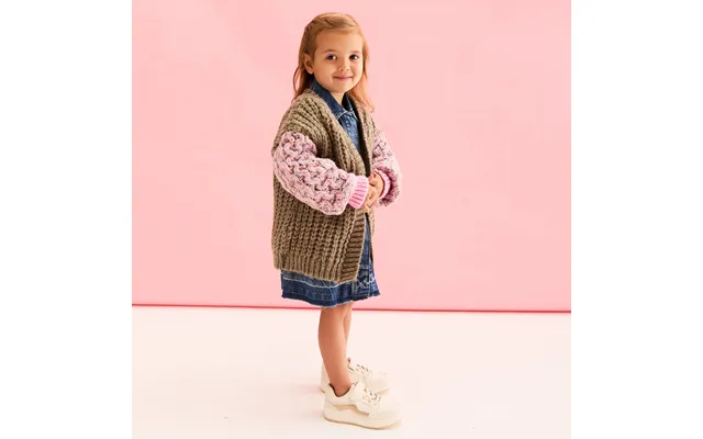 Madison Mini Me Oversized Balloon Sleeve Kids Cardigan - 2-3 product image