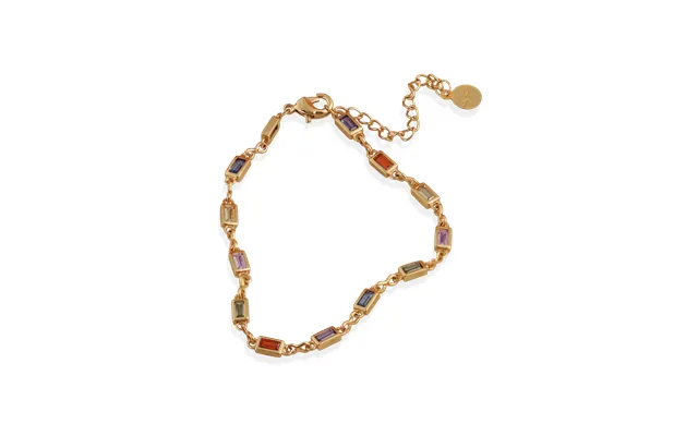 Rainbow Channel Bracelet - Rose Gold