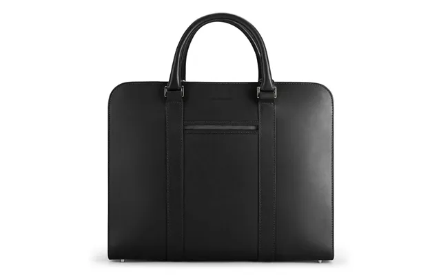 Carl Friedrik Palissy Double - Wide Leather Briefcase