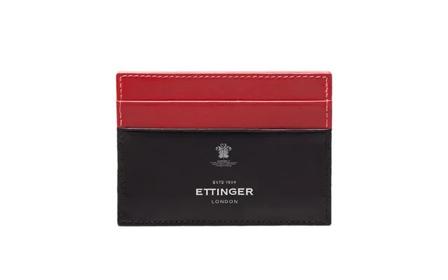 Ettinger Flat Credit Card Case - Sterling