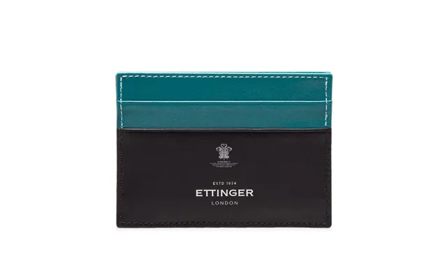 Ettinger Flat Credit Card Case - Sterling