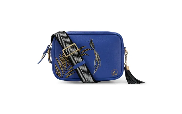 Sara Miller Camera Crossbody Bag - Botanic Blue