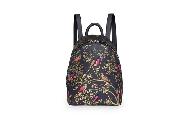 Sara Miller Mini Backpack - Smokey Blue Birds