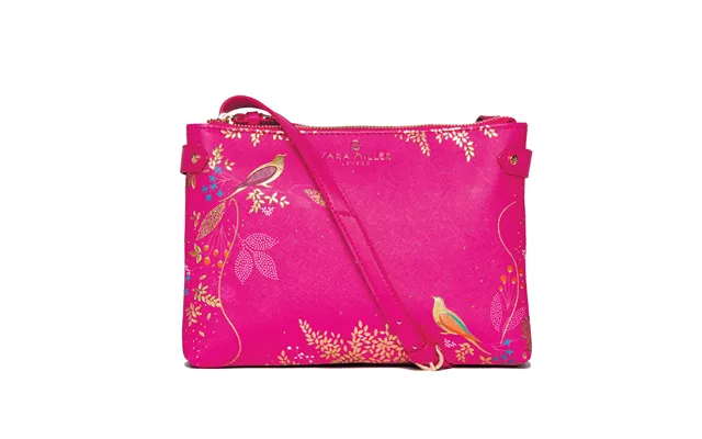 Sara Miller Zip Crossbody Bag - Chelsea Pink Capsule