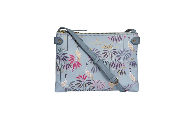 Sara Miller Zip Crossbody Bag - Crane
