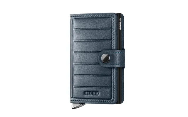 Secrid Mini Wallet - Emboss Lines Teal