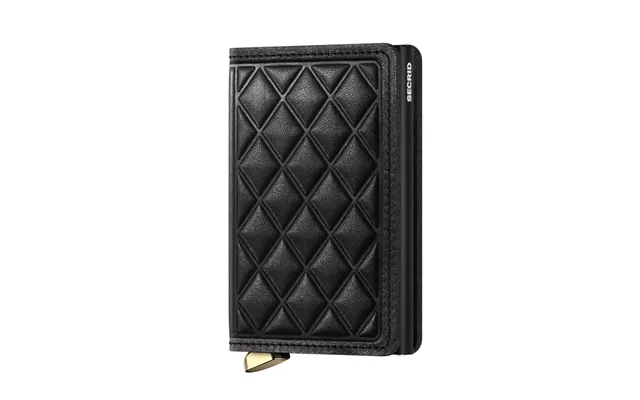 Secrid Slim Wallet - Emboss Diamond Black
