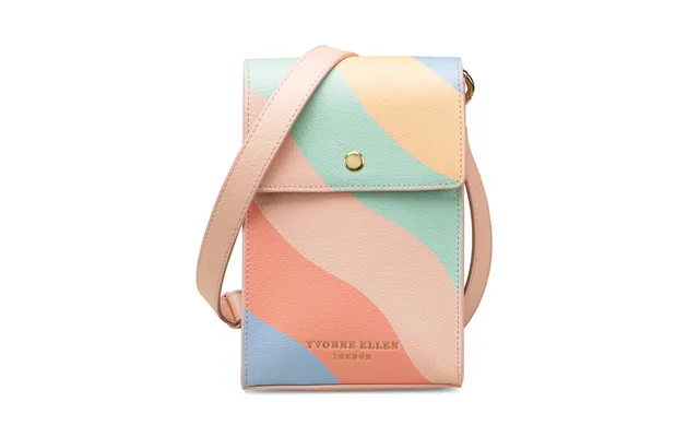 Yvonne Ellen Crossbody Pouch - Wobble Stripe