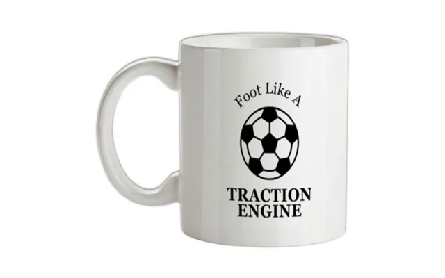 A Foot Like A Traction Engine Mug.