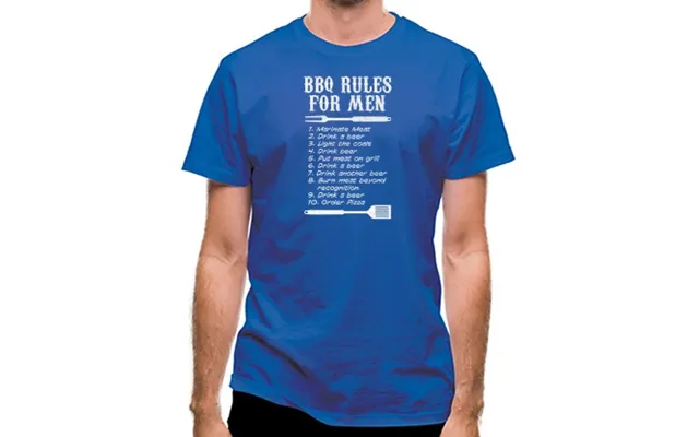 Bbq Rules For Men Classic Fit.