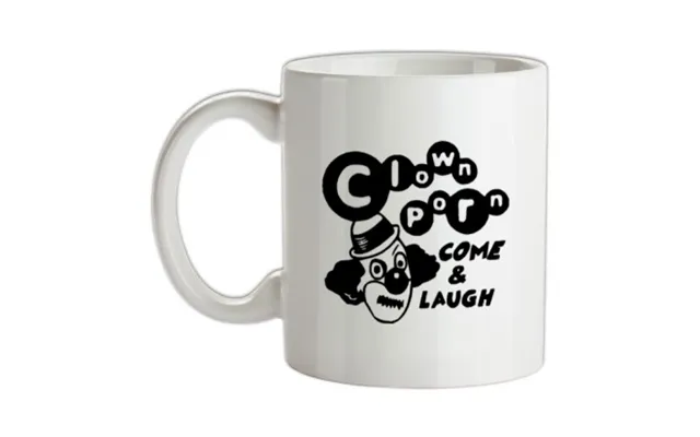 Clown Porn Come & Laugh Mug.