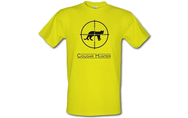 Cougar Hunter Male T-shirt.