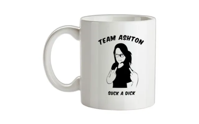 Team Ashton Suck A Dick Mug.