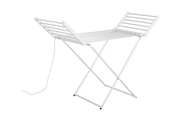 11m Heated Clothes Airer With Wings Indoor Drying Rack Energy Saving