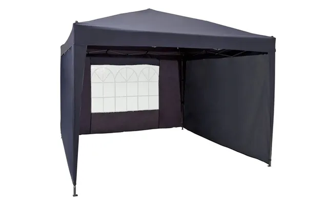 3m X 3m Pop Up Garden Gazebo Heavy Duty Steel Frame Wind Resistant