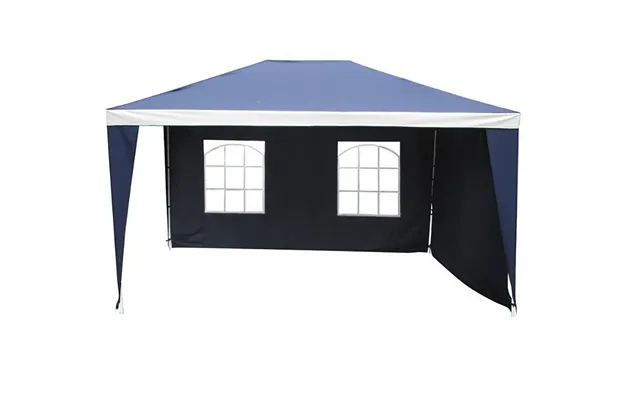 3m X 4m Gazebo With Side Panels Garden Party Tent Canopy Shelter