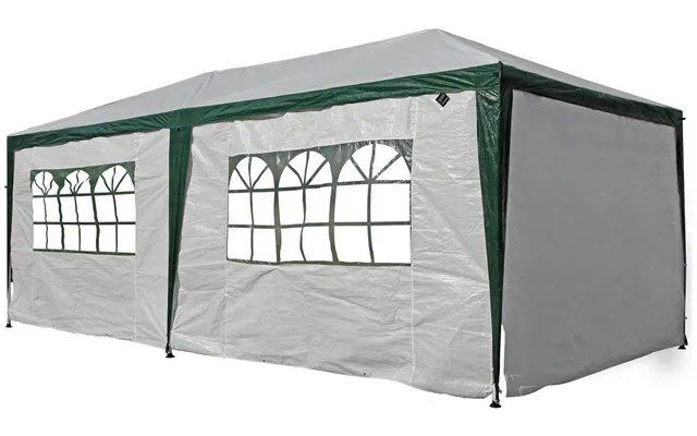 3m X 6m Gazebo With Side Panels Garden Party Tent Canopy Shelter
