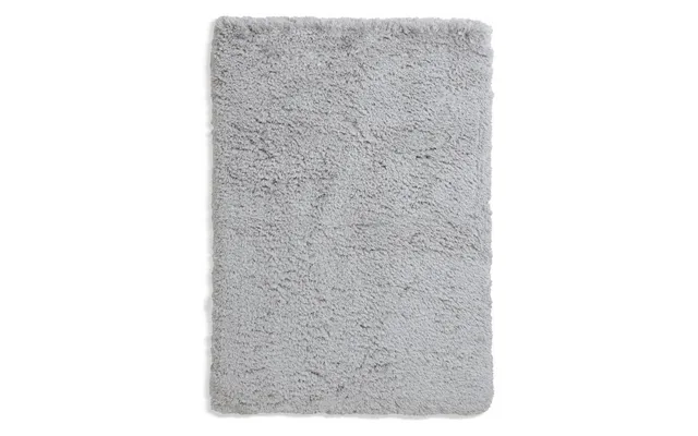 Airmaster Plain Silver Shaggy Rug 230x160cm Living Room Bedroom Floor