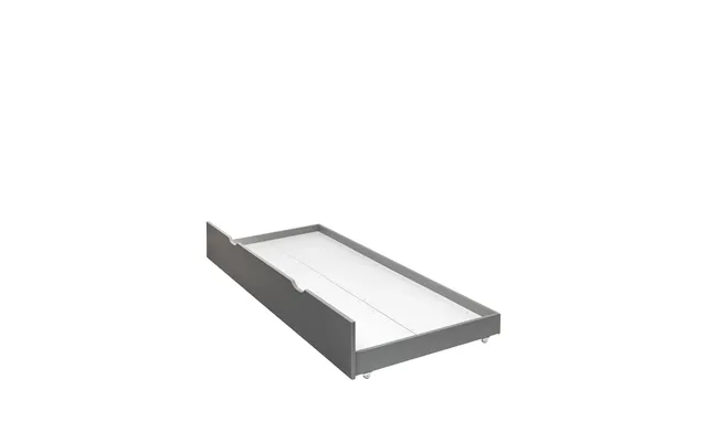 Classic Novara Kids Under Bed Storage Drawer Add-on - Grey Trundle Only