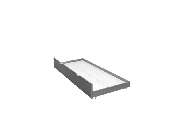 Classic Novara Kids Under Bed Storage Drawer Add-on - Grey Trundle Only